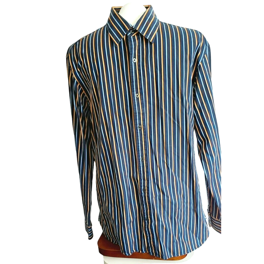 Michael Kors Long Sleeve Button Down Shirt Size‎ L